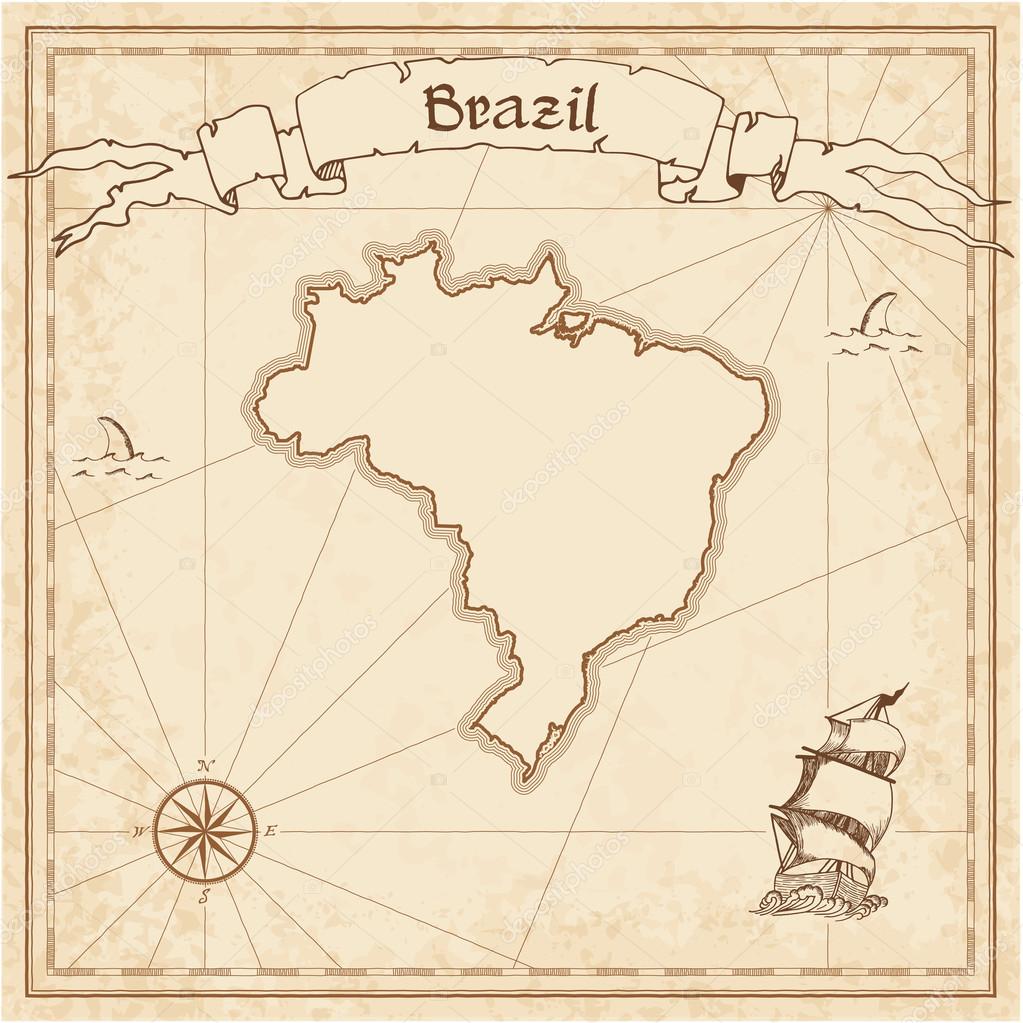 brasilien oldmap
